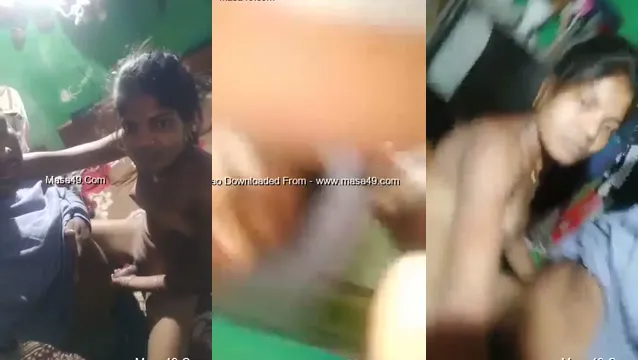 Watch デジ村の恋人が激しくセックス - 本物のインド村のセックスが流出 full viral video leaked