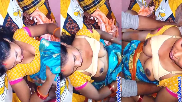 Watch インド人村の妻が激しくセックス - 本物の流出した村のセックス パート 1 full viral video leaked