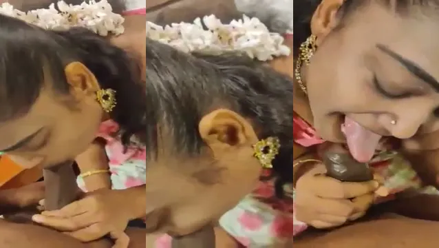 Indiase Bhabhi zuigt Devar lul - POV pijpbeurt taboe