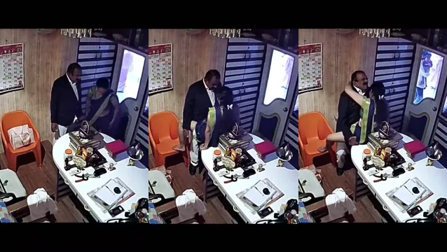 Nashik Jyotishi Hidden Cam Leak Pt6 - Wild Charge on the table!