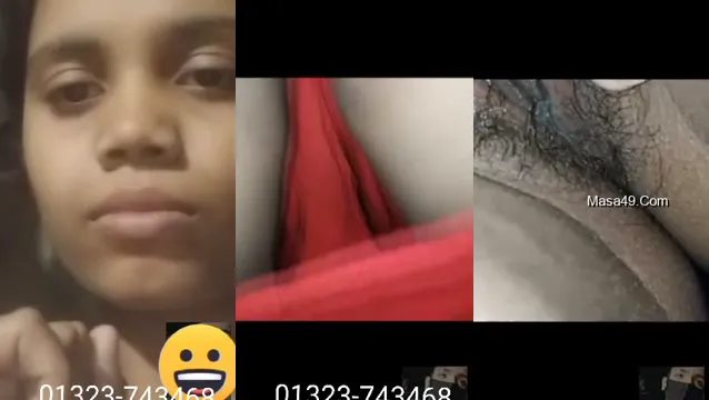 Gadis Desi Mengekspos Payudara dan Memek di Video Call - Bocoran Adegan Mendesis