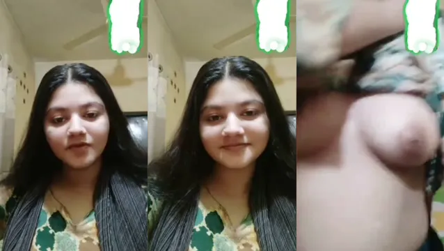 Cute Desi Girl Boobs Show on Video Call - Viral Girlfriend MMS Leak