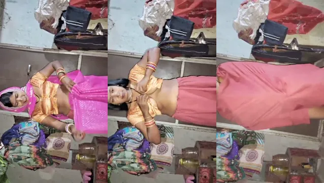 Rajasthani Bhabhi Saree Stripping - Hot Devar Leaked Hindi Sex Video