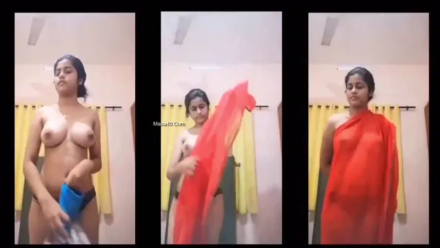 सेक्सी देसी लड़की अपने स्तन दिखाती है - उसकी जंगली छेड़-छाड़ देखें!