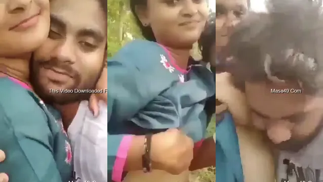 Watch インド人恋人のおっぱい吸うロマンス - ホットなインド人カップルのバイラルビデオ full viral video leaked