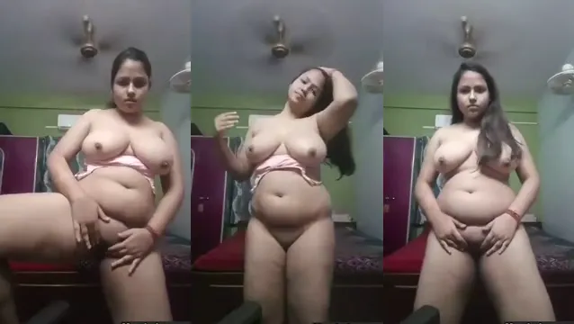 देसी गर्ल न्यूड बॉडी का खुलासा - सिज़लिंग सोलो शोकेस