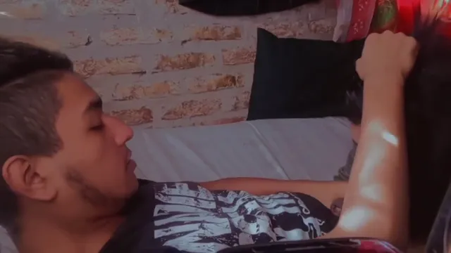 Chubby Desi GF Distracts BF From Game - Wild Reverse Cowgirl & Blowjob