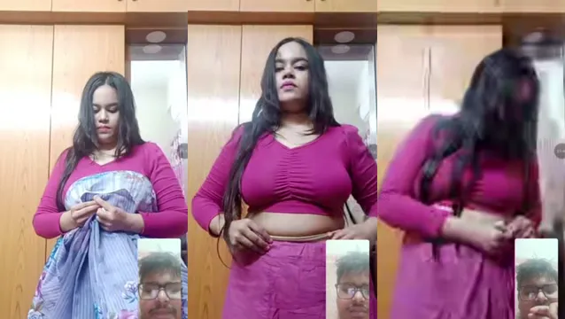 Vídeo de strip-tease sexy de Desi Bhabhi - Assistir ao show de strip-tease sexy de Desi Bhabhi