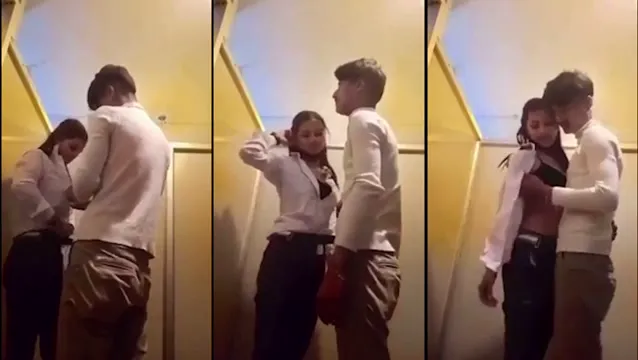 Hidden Camera College Couple Bathroom Makeout - Leaked Desi MMS Video