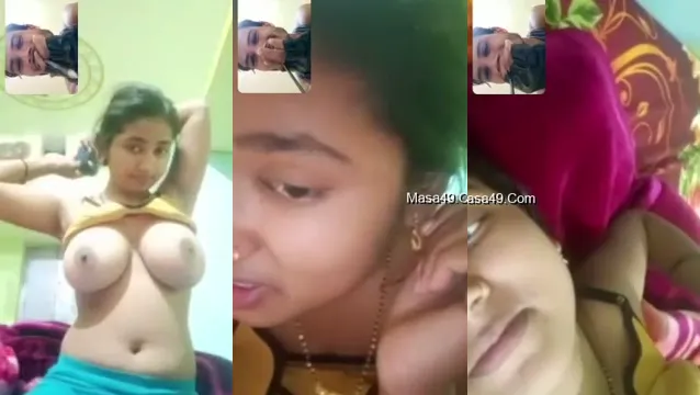 Desi Bhabhi Boobs revelados em videochamada - vazamento insano