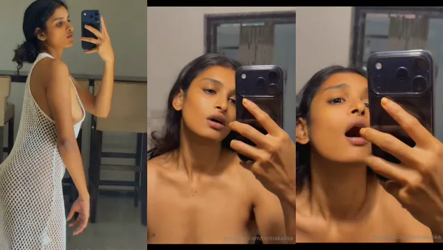 Jikki Nair Fingering Selfie Moaning - Hot Desi Girl Leaked Video