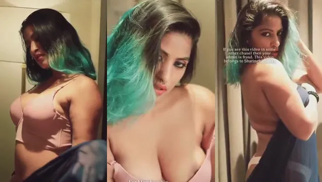 Anjali Gaud Nude Striptease - Viral Indian Babe Teasing & Stripping Full HD