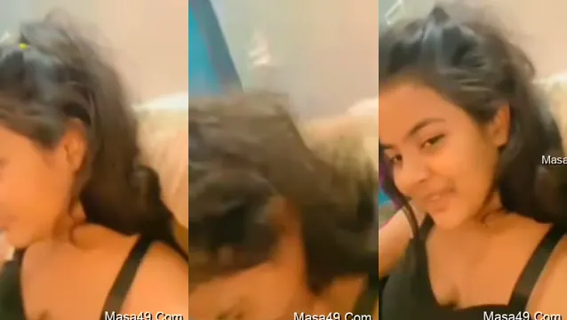 Azgın Desi Kız Sevgilisi İçin Göğüsler Gösteriyor - Viral Amatör Tease Videosu
