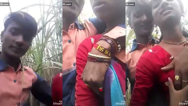 Village BF GF Jungle Kiss - জঙ্গলে লোকাল কাপলের হট চুম্বন 🔥 XXX