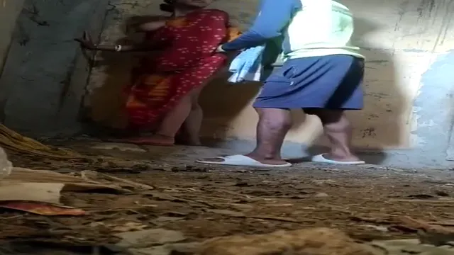 Village Bhabhi Standing Sex MMS - Caso de vila vazado com amante