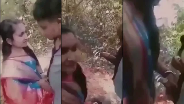 Desi Village Girl Saree Jungle Blowjob - Passionate Outdoor Suck