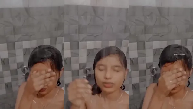 Cute Desi Girl Bathing Naked - Hot Shower Leaked Video
