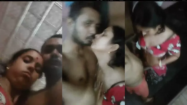 Newly Married Couple Foreplay Sex On Cam - Hot Desi First Time Leaked