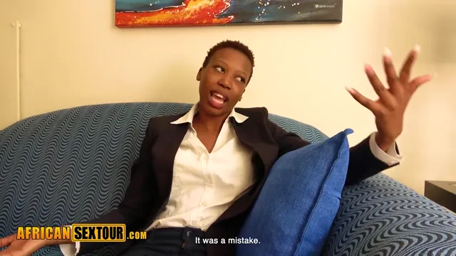 Ragazza africana traditrice affrontata - Vendetta BWC con gola profonda forzata e pecorina