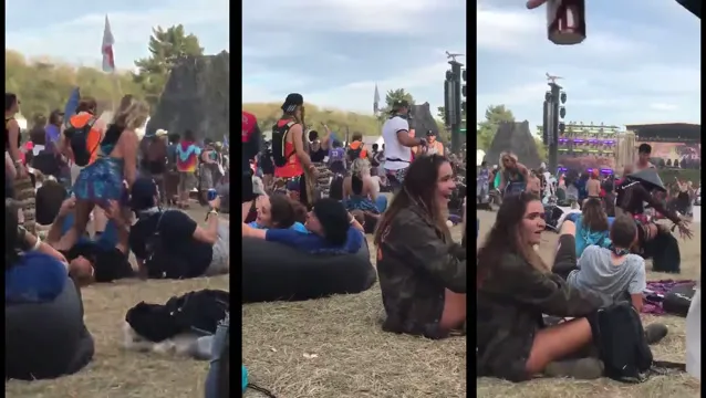 Public Music Festival Ass Eating - Two Guys Devour Desi Slut Viral MMS