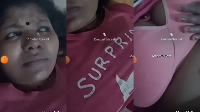 Mallu Bhabhi Boobs Show On VC - Hot Leaked Video Call