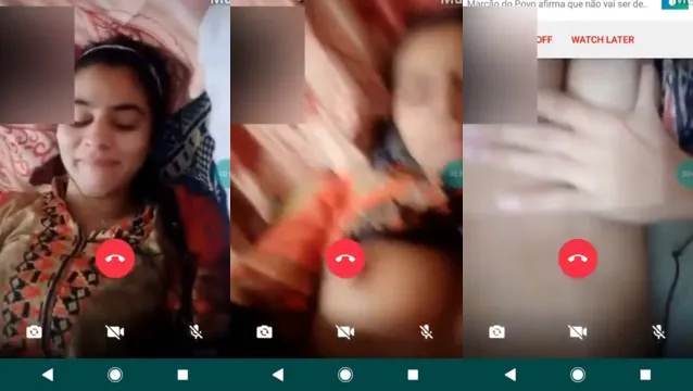 Pakistani Girl Shows Cute Small Boobs on VC - Hot Desi Video Call Leak