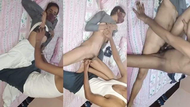 Desi Girl fa un pompino - scopata bollente all'aperto con l'amante