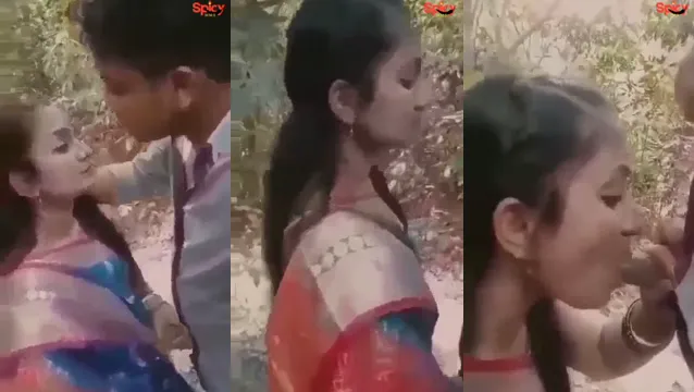 Dehati Neighbor Cock Sucking - Big Dick Blowjob By Village Bhabhi!