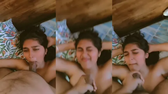 College Girl Mouth Fucked by Professor - Hot Cum on Face Leaked Video