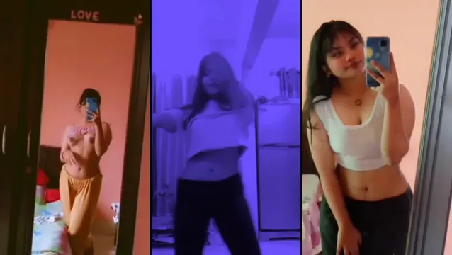 Bengalce Sevimli Kız Göğüsler Gösterisi - Vahşi Desi BF Sürpriz Seks