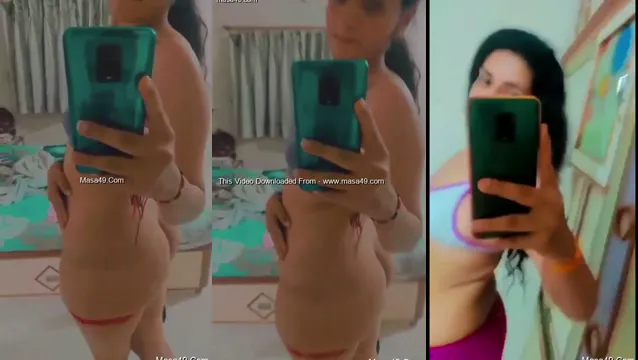 Geiles Desi-Mädchen mit nacktem Körper, Reiten, Liebhaber, Schwanz, Teil 2 – virales durchgesickertes Video
