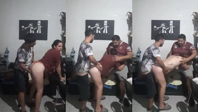 Watch Hot Desi Swinger Wife Shared with Young Guy - Fat Cuckold Husband Leaked full viral video leaked