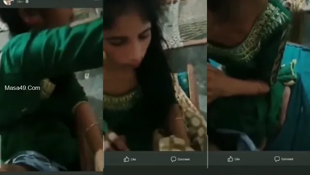 Desi-Mädchen gibt Blowjob – Wahnsinniges durchgesickertes Video im Freien