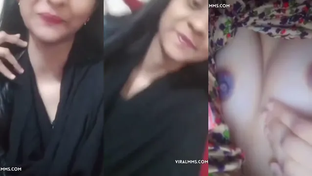 Leaked Desi GF Nude Shows Huge Boobs and Nipples - Viral Sex Scandal