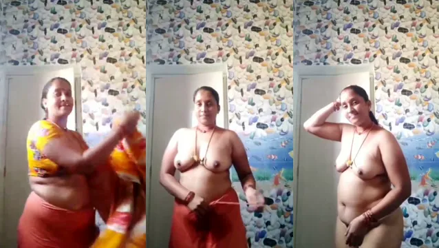 Desi Bhabhi Çıplak Vücut Viral MMS - Azgın Komşu Pencere Tease