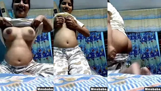 Spettacolo sexy delle tette grandi di una ragazza desi - Video virale trapelato in giro