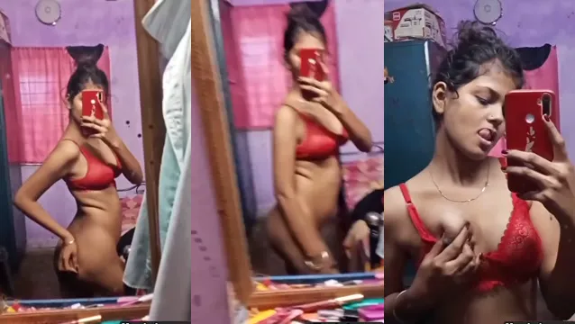 Desi Girl Boob Speel videogesprek af - Desi Girl Boob Speel video af