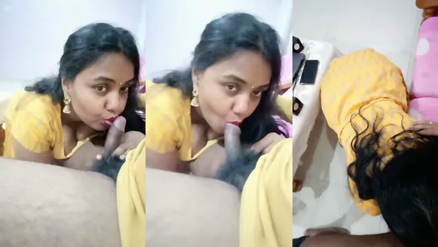 Busty Tamil Milf Wife Eating Cum - Hot Desi Viral Video