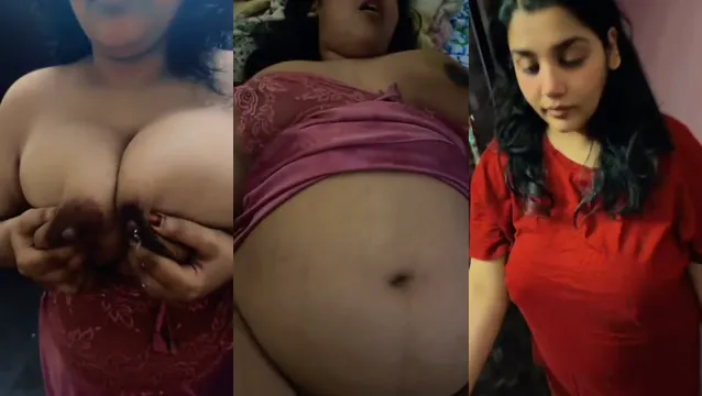 Pregnant Cheating Wife Milking Boobs Hard - Wild Outdoor Lover Fuck