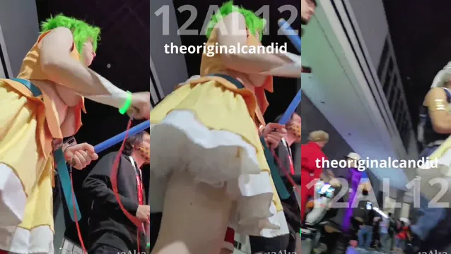 Hot Cosplay Girl Underboob Tease - Viral 18+ Exclusive
