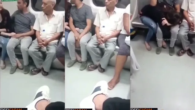 Watch Viral Metro Leak Public Blowjob - Risky Hidden Camera Train Sex full viral video leaked
