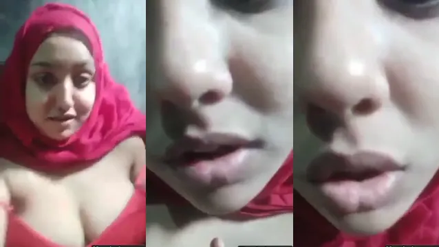 Horny Desi Aunty Big Boobs Pussy Show - Viral MMS Leaked Video