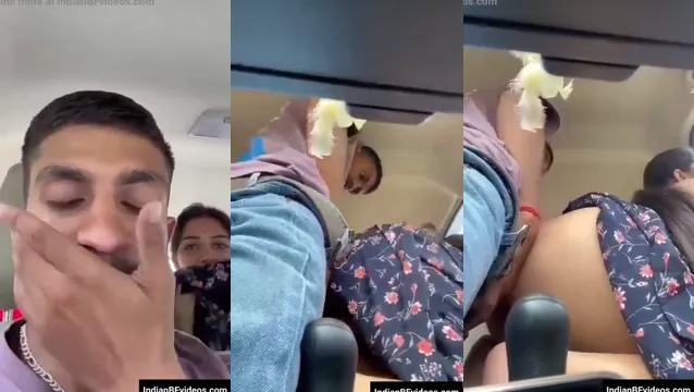 Indian UP Couple Car Sex - Viral Fucking Video With Horny Girlfriend!