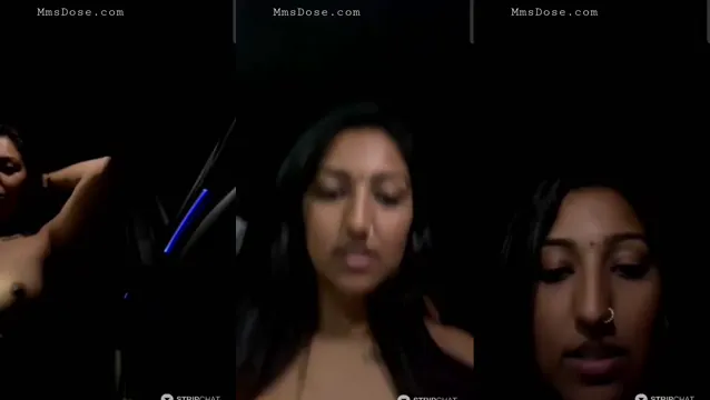 La ragazza indiana in cam dal vivo Arora Maharaj espone tette perfette - Spettacolo di nudo virale
