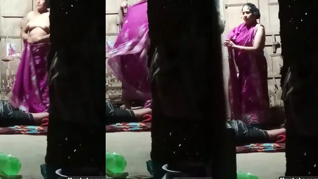 Desi Bhabhi Changing Cloths - দেশি ভাবীর কাপড় বদলানোর হট সিন