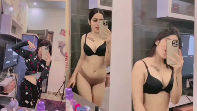 Virale Insta Girl Jasneet Nipslip Ass Leak - Exclusieve verboden accountvideo