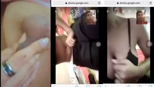 Desi Girlfriend Boob Show - Videosamtal retas med pincett
