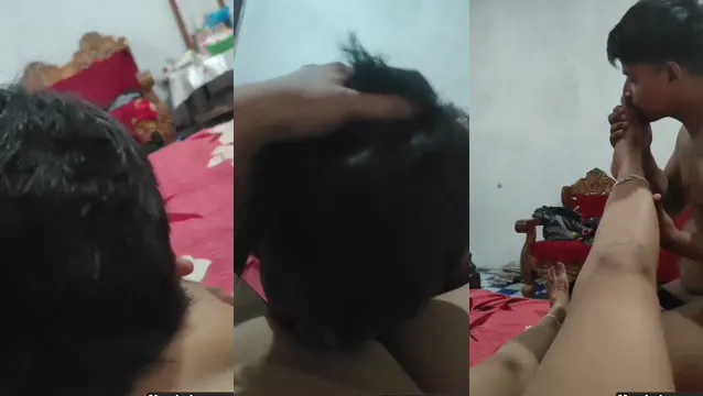 đam desi vợ L. sự liếm