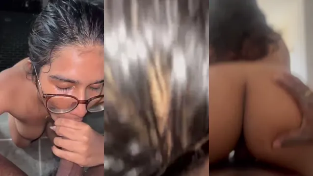 Desi BDSM Couple Viral - Wild Blindfolded Wax Play & Blowjob