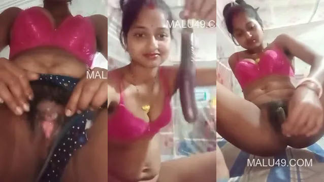 Geile Desi Bhabhi masturbiert – geheime durchgesickerte Soloshow